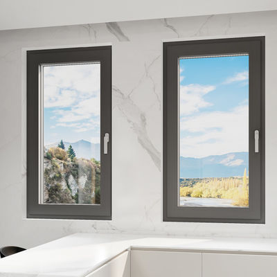 কাস্টমাইজড আবাসিক বাইরের দিকে খোলার ক্যাসমেন্ট উইন্ডো সহজ ইনস্টলেশন