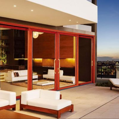পারফরম্যান্স ফার্ম টেকসই বড় স্লাইডিং গ্লাস দরজা জন্য দীর্ঘ জীবনকাল স্প্যান 50 বছর