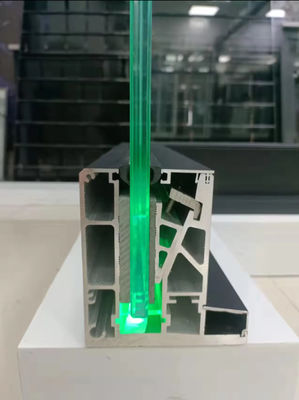 ল্যামেল ইউ চ্যানেল গ্লাস ব্যালুস্ট্রাড টপ মাউন্ট ইনস্টলেশন লেমিনেটেড গ্লাস সহ