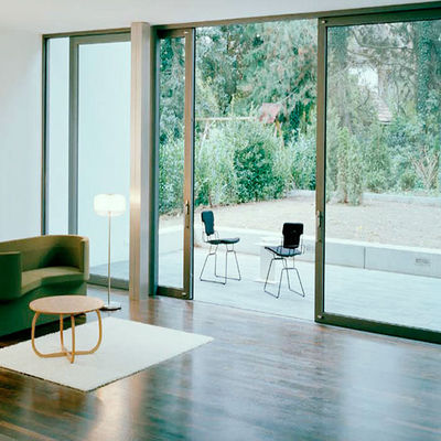 ভারী দায়িত্ব বড় অ্যালুমিনিয়াম স্লাইডিং দরজা কাস্টমাইজড পরিবেশগত সুরক্ষা