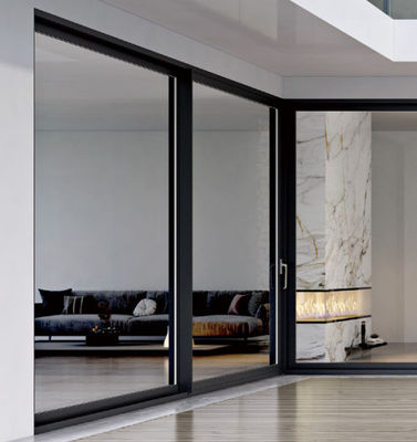 কাস্টমাইজড মাত্রা অ্যালুমিনিয়াম স্লাইডিং দরজা বিচ্ছিন্ন গ্লাস ডাবল গ্লাস স্লাইডিং দরজা