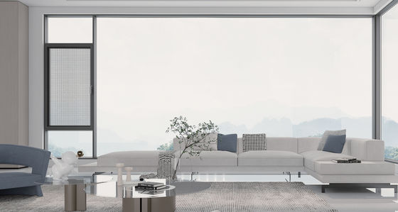 শক্তি সঞ্চয়কারী অ্যালুমিনিয়াম সুইং উইন্ডো টেম্পারেড গ্লাস আউটডোর ক্যাসমেন্ট উইন্ডো