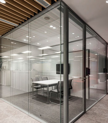 কাস্টমাইজড আকার অ্যালুমিনিয়াম সুইং দরজা tempered নিরোধক সুইং গ্লাস দরজা