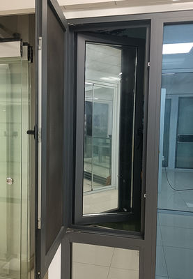 কাস্টমাইজড ইনওয়ার্ড সুইং কেসিং উইন্ডোজ বাণিজ্যিক ভবনের জন্য সহজ পরিষ্কার