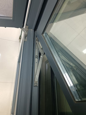 কাস্টমাইজড ইনওয়ার্ড সুইং কেসিং উইন্ডোজ বাণিজ্যিক ভবনের জন্য সহজ পরিষ্কার