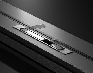 অ্যালুমিনিয়াম ফ্রেম ভাঁজ গ্লাস প্যাটিও দরজা উচ্চ নিরাপত্তা ঘূর্ণিঝড় প্রতিরোধের