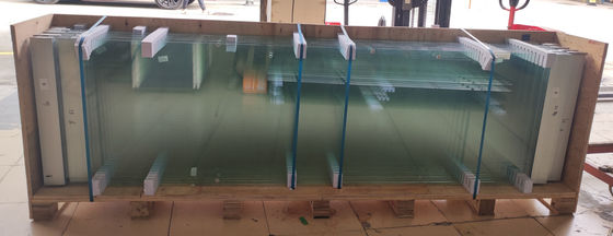 অ্যালুমিনিয়াম ফ্রেম ভাঁজ গ্লাস প্যাটিও দরজা উচ্চ নিরাপত্তা ঘূর্ণিঝড় প্রতিরোধের