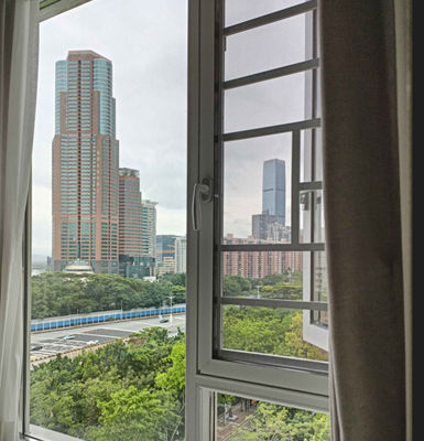 ডাবল গ্লাসযুক্ত অ্যালুমিনিয়াম সুইং উইন্ডো কাস্টমাইজড সুইং গ্লাস উইন্ডো