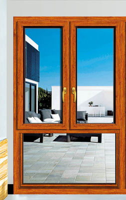 পাউডার লেপ অ্যালুমিনিয়াম টিল্ট টার্ন উইন্ডোজ গরম প্রতিরোধী এবং শব্দরোধী