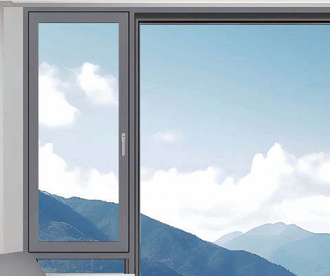 ইনসুলেটেড টিল্ট টার্ন অ্যালুমিনিয়াম উইন্ডোজ শক্তি সঞ্চয় এবং সহজ রক্ষণাবেক্ষণ