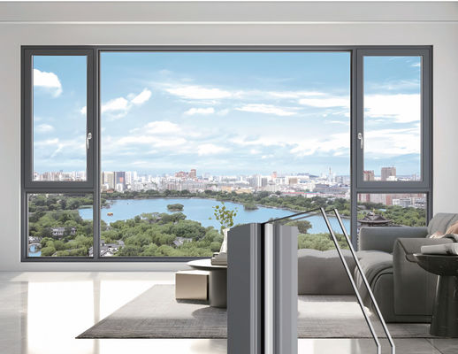 ইনসুলেটেড টিল্ট টার্ন অ্যালুমিনিয়াম উইন্ডোজ শক্তি সঞ্চয় এবং সহজ রক্ষণাবেক্ষণ