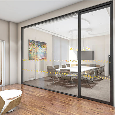 গোপনীয়তা সুরক্ষা বাণিজ্যিক গ্লাস পার্টিশন আধুনিক নকশা সঙ্গে কাস্টমাইজযোগ্য