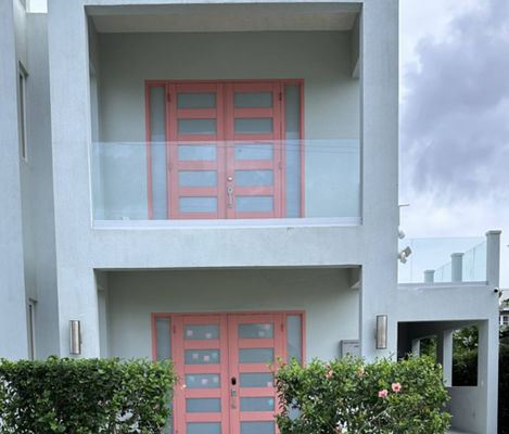 এসজেডজি ইউ চ্যানেল ফ্রেমহীন 12 মিমি গ্লাস ব্যালকনি রিলিং আবাসিক ভবন