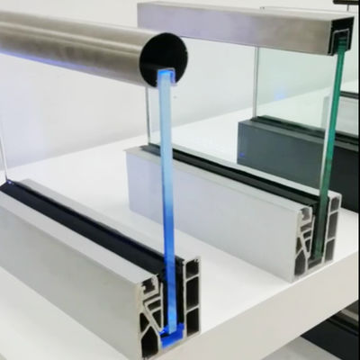 এসজিসিসি টেম্পারেড গ্লাস ইউ চ্যানেল গ্লাস ব্যালুস্ট্র্যাড স্থিতিশীল কাঠামো এলইডি আলো