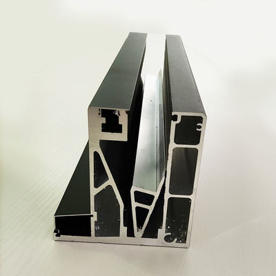 আধুনিক অ্যালুমিনিয়াম ইউ চ্যানেল গ্লাস রেলিং কাস্টমাইজড ফ্রেমহীন গ্লাস ব্যালকনি রেলিং