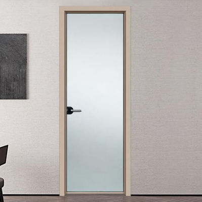 অ্যালুমিনিয়াম খাদ 6063-T5 ফ্রেম এবং চরম তাপমাত্রার জন্য 5 বছরেরও বেশি ওয়ারেন্টি সহ টেকসই অ্যালুমিনিয়াম সুইং ডোর