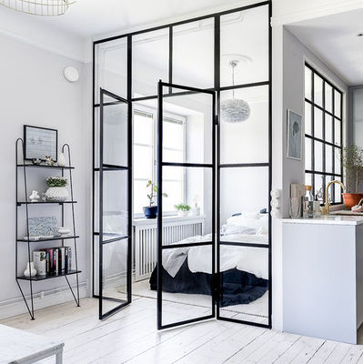 জলরোধী এবং শব্দ নিরোধক অ্যালুমিনিয়াম খাদ দরজা এবং উইন্ডো 1.4mm-3.0mm প্রোফাইল বেধ সঙ্গে