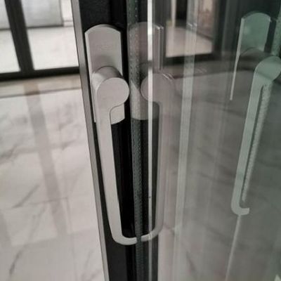 কাস্টম আকার অ্যালুমিনিয়াম বাইফোল্ড বাইরের দরজা টেকসই মাল্টি-প্যানেল তাপ নিরোধক