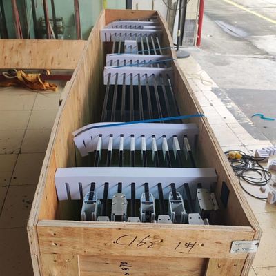 কাস্টম আকার অ্যালুমিনিয়াম বাইফোল্ড বাইরের দরজা টেকসই মাল্টি-প্যানেল তাপ নিরোধক