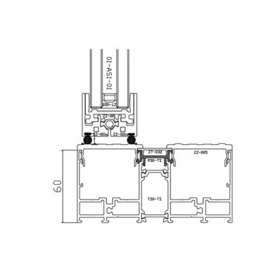 স্টেইনলেস স্টীল অভ্যন্তরীণ অ্যালুমিনিয়াম পিভট দরজা স্বচ্ছ গ্লাস এবং 1.8mm ফ্রেম বেধ সঙ্গে