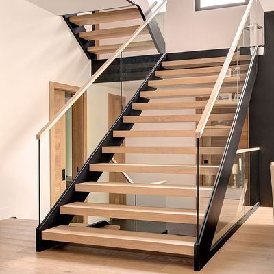 অ্যালুমিনিয়াম ইউ প্রোফাইল চ্যানেল গ্লাস সিঁড়ি রেলিং গ্লাস ক্ল্যাম্প সিঁড়ি হ্যান্ড্রেল টপ রেল ফ্রেম সহ