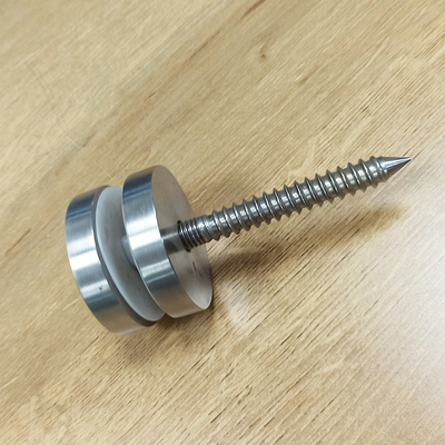 নিয়মিত স্টেইনলেস স্টীল 304 316 ব্যালকনি সিঁড়ির জন্য স্ট্যান্ডার্ড ওয়াল মাউন্ট