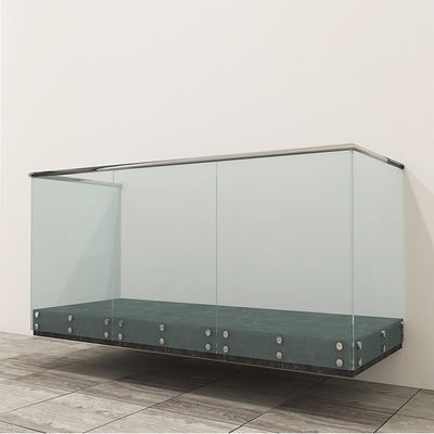 304 316 স্টেইনলেস স্টীল গ্লাস স্ট্যান্ডফ পিন ফিক্সিং বোল্ট মাউন্টিং রেলিং সিস্টেম