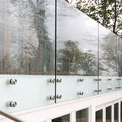 304 316 স্টেইনলেস স্টীল গ্লাস স্ট্যান্ডফ পিন ফিক্সিং বোল্ট মাউন্টিং রেলিং সিস্টেম