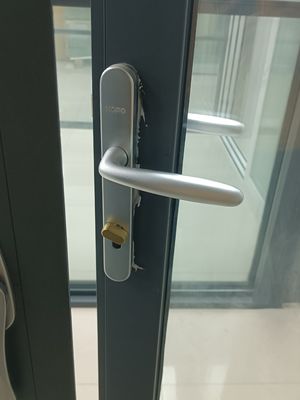 মসৃণ অপারেশন অ্যালুমিনিয়াম ভাঁজ দরজা ভারী দায়িত্ব অ্যালুমিনিয়াম অ্যাকর্ডিয়ন দরজা