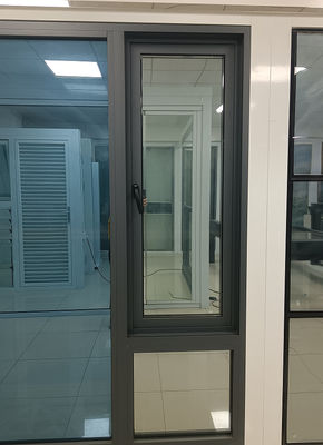 কাস্টমাইজড আউট সুইং Egress উইন্ডো পাউডার লেপা এবং মসৃণ অপারেশন